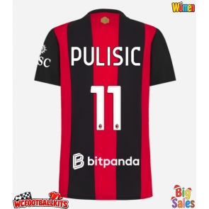 AC Milan Christian Pulisic #11 Replica Home Stadium Shirt for Women 2026-27 Short Sleeve